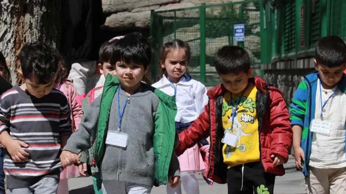 Minikler can dostlarla tanıştı