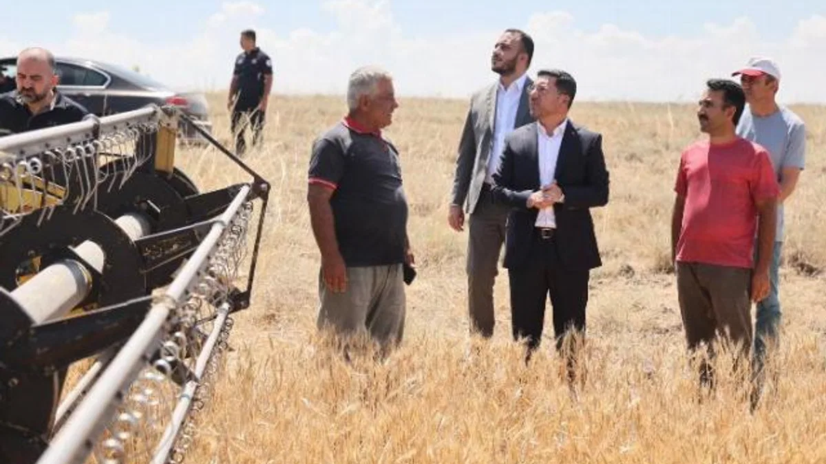 Nevşehir’de hasat zamanı