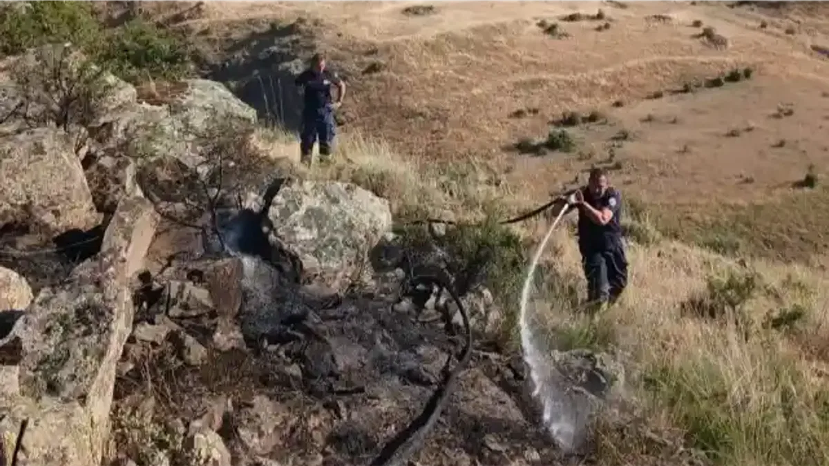 Eskişehir’deki orman yangınına müdahale sürüyor