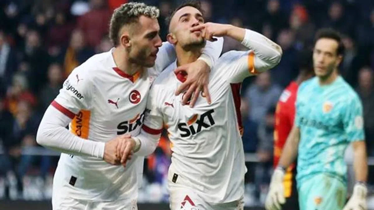 Bellona Kayserispor 1-5 Galatasaray (Maç Sonucu) Aslan Kayseri’de gol oldu yağdı!