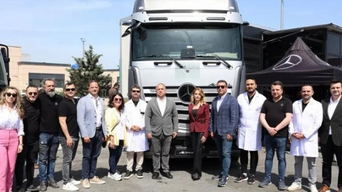 Sağlık Bakım Tırı, kamyon şoförleri için marşa bastı