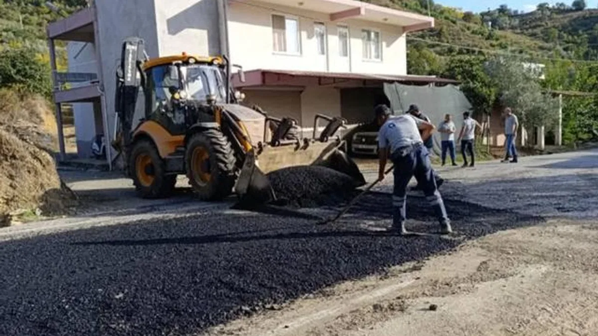 Alanya’nın kırsal yolları kışa hazırlanıyor