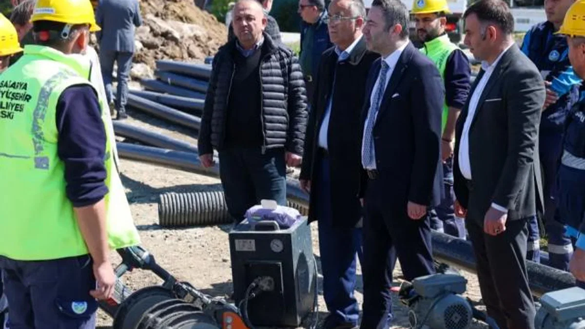 Sakarya’da Kaynarca’nın altyapı projesinin ilk etabında sona gelindi