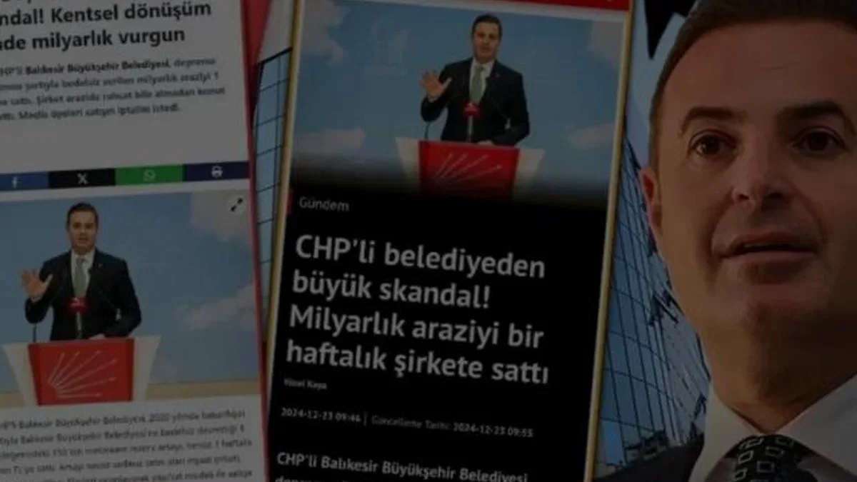 Balıkesir Büyükşehir’den ‘peşkeş’ iddialarına sert yanıt