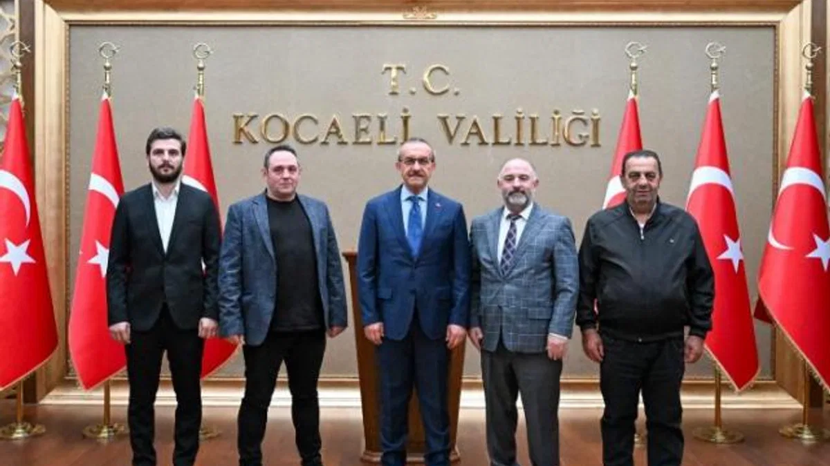 Gebze Trabzonlular Derneği’nden Kocaeli Valisi’ne ziyaret