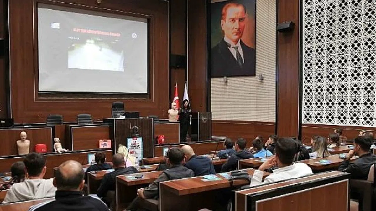 Güvenlik personeline ilk yardım eğitimi