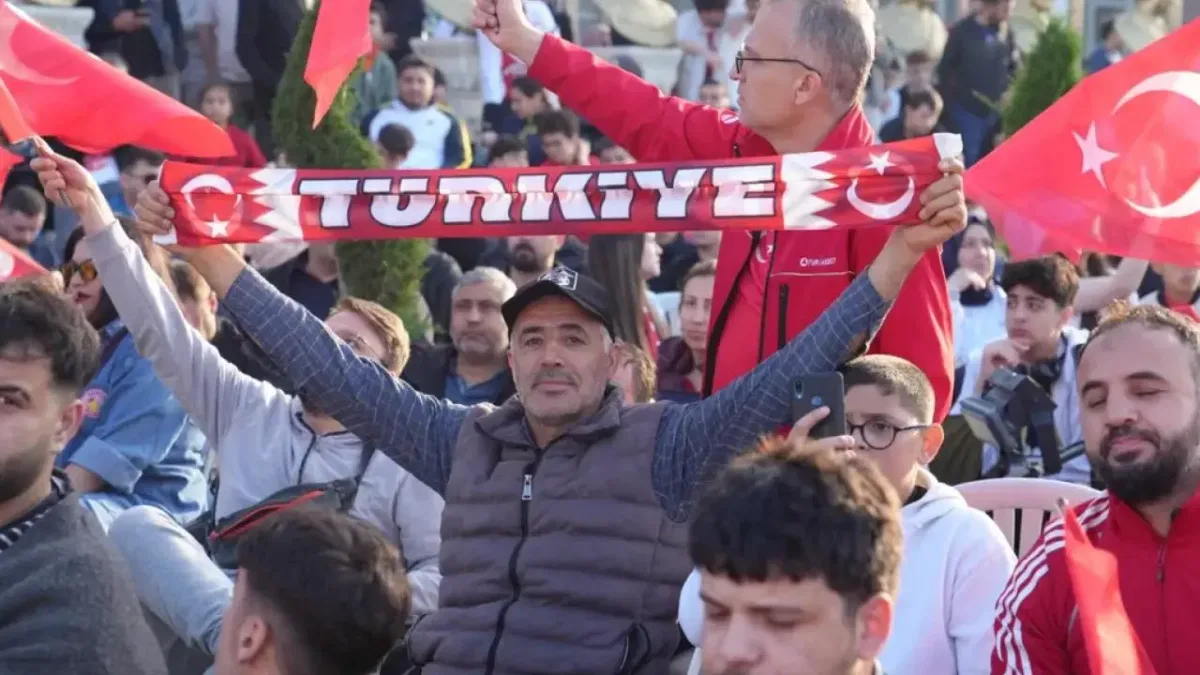 Ankara Keçiören’de milli heyecan