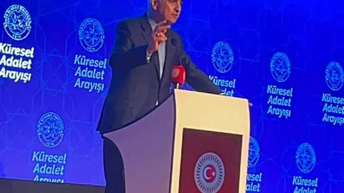 TBMM Başkanı Numan Kurtulmuş’tan ‘Yeni Bir Dünya’ çağrısı