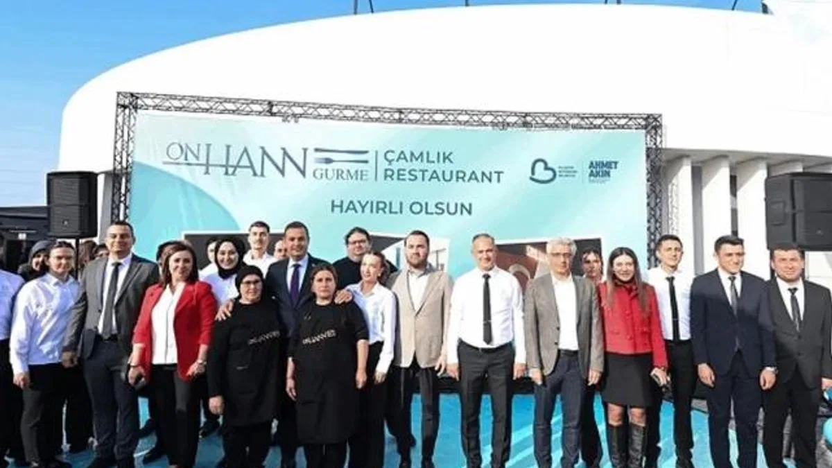 Balıkesir Büyükşehir Onhann Gurme Çamlık Restaurantı açtı