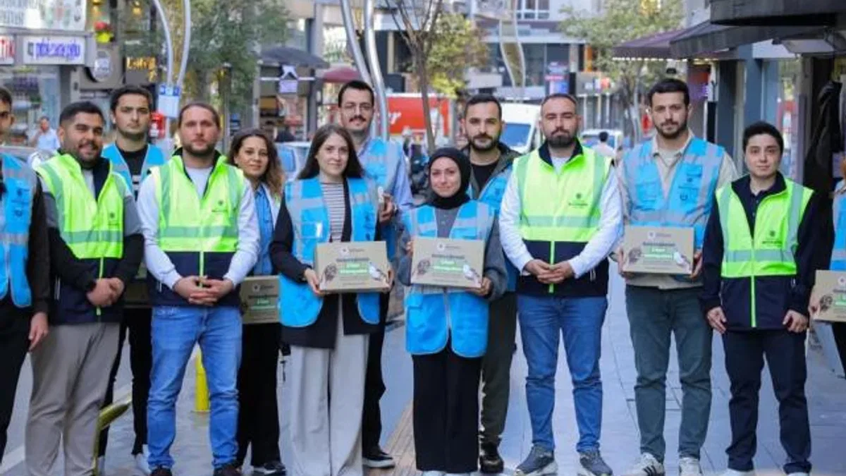 Vatandaşlara sıfır atık kiti