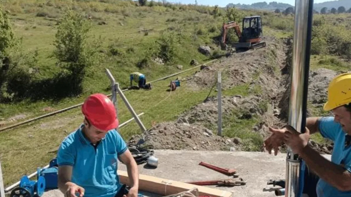 Kepsut’ta içme suyu sorunu çözüldü