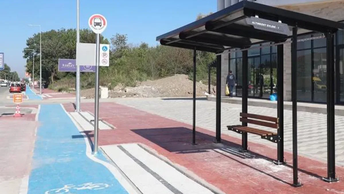 Sakarya’nın durakları LED’li ve modern konsepte dönüyor