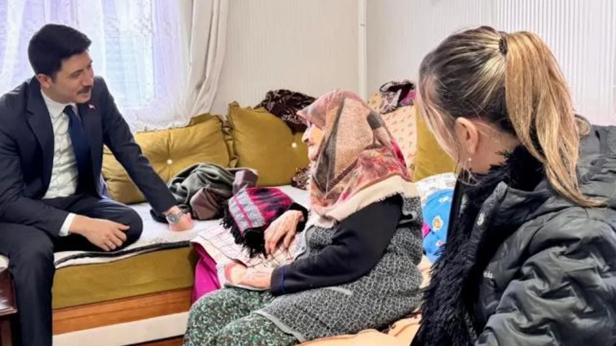 Bilecik Pazaryeri’nde Kaymakam Kahraman’dan gönüllere dokunan ziyaret