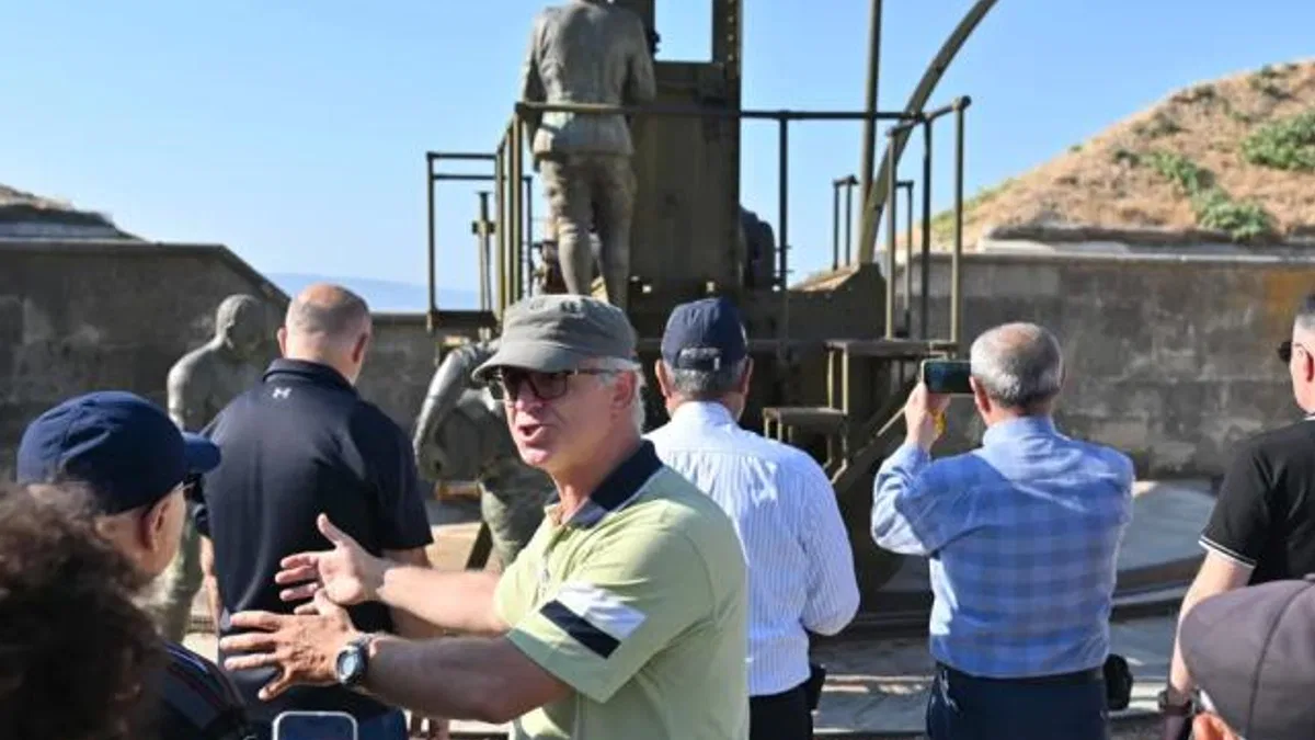 Manisalı gazi ve şehit yakınları Çanakkale’de tarihi soludu