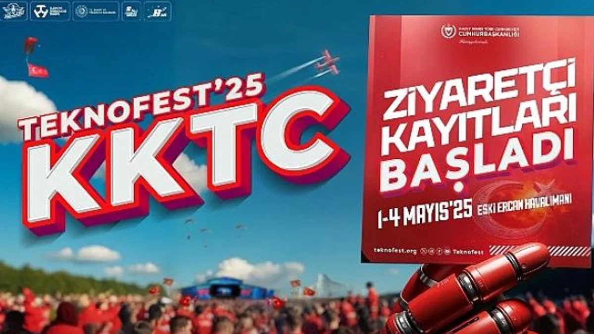 TEKNOFEST KKTC ziyaretçi kayıtları başladı!