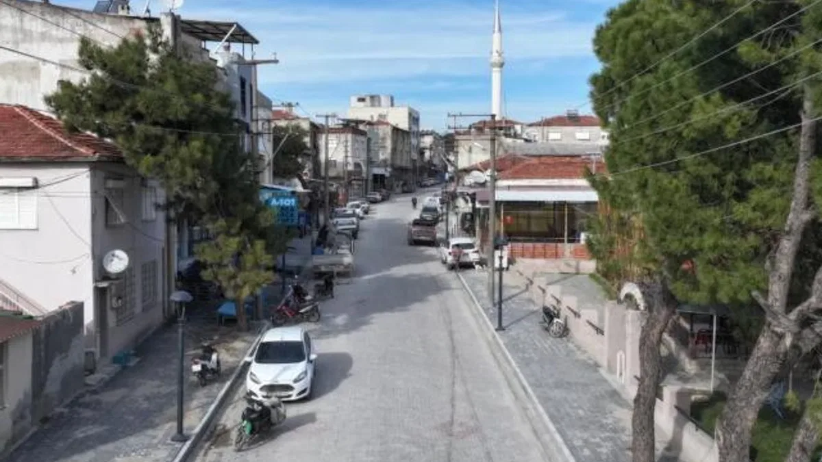 Manisa Zeytinliova’nın sokakları yenilendi