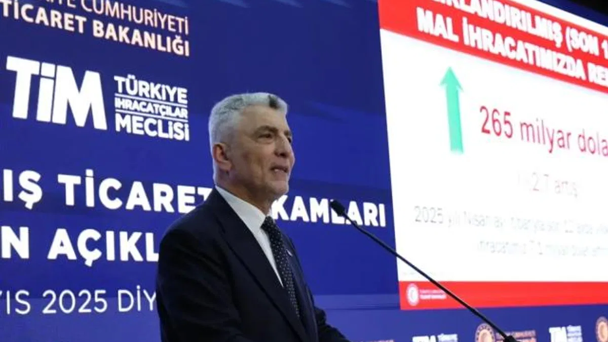Bakan Bolat, Dış Ticaret Verileri’ni Diyarbakır’dan açıkladı… Dış ticaret açığı 12 milyar dolar!