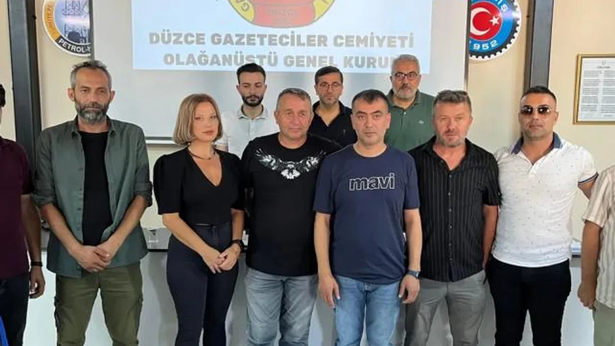 Düzce Gazeteciler Cemiyeti’nde olağanüstü seçim