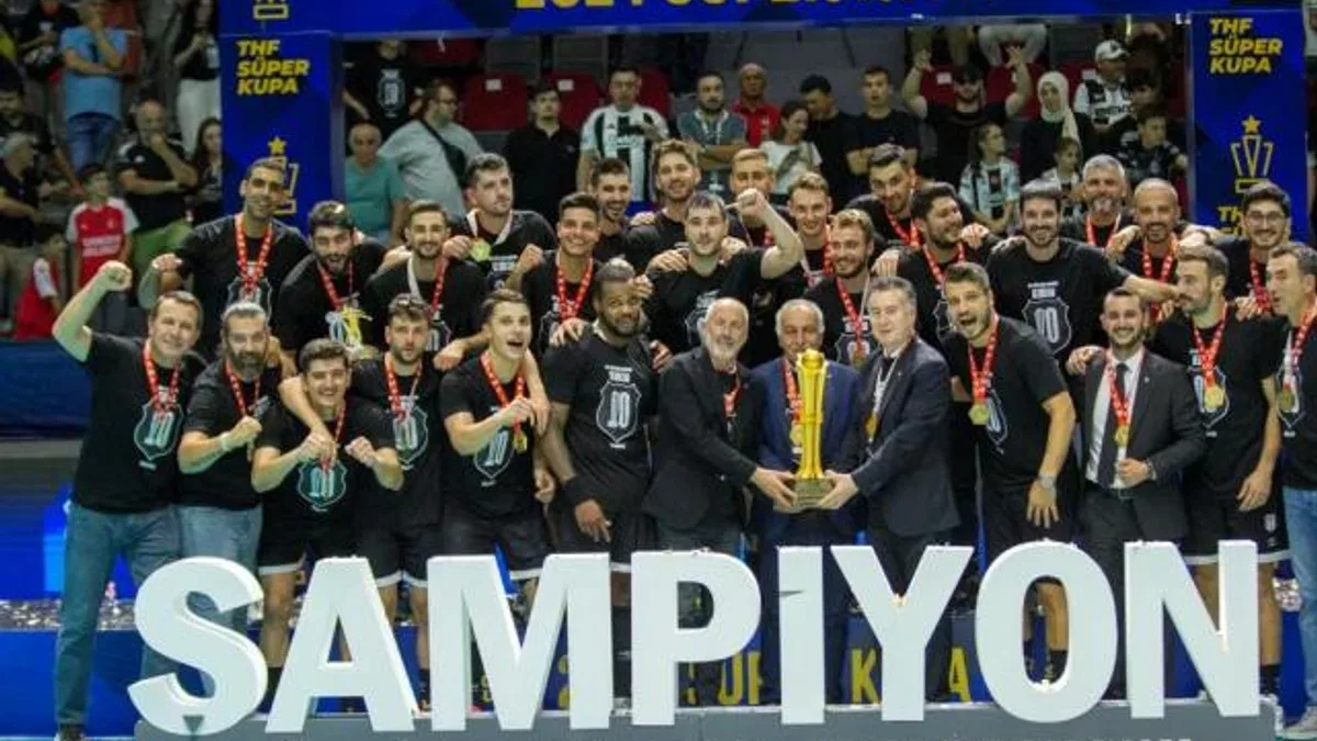 Hentbol 2024 Erkekler Süper Kupası’nda şampiyon Beşiktaş