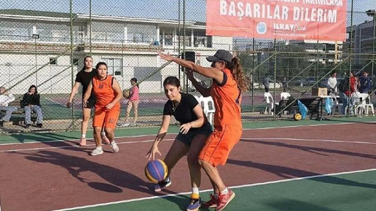 Basketbol Menderes’te Güzel