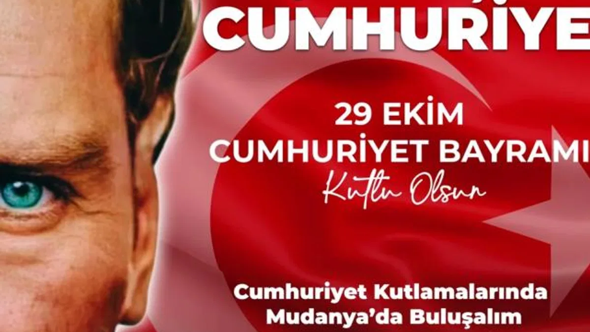 Cumhuriyet’in 101. yaşı Mudanya’da coşkuyla kutlanacak