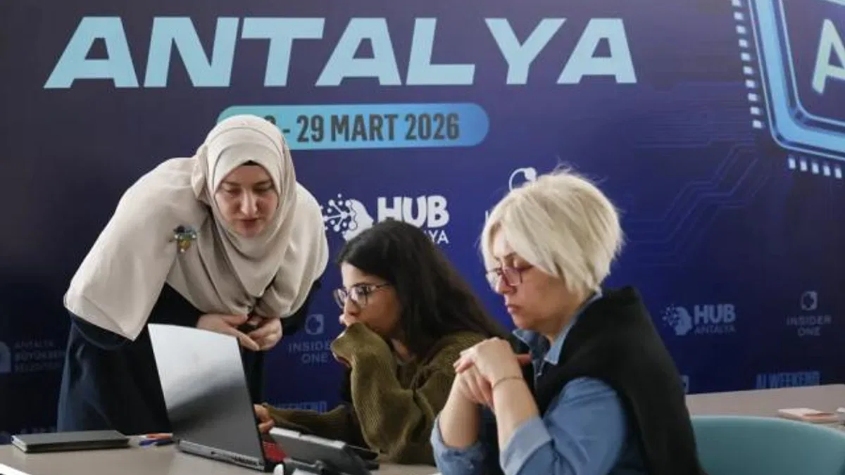 Antalya’da gençler “AI Weekend ” ile yapay zeka ile buluştu
