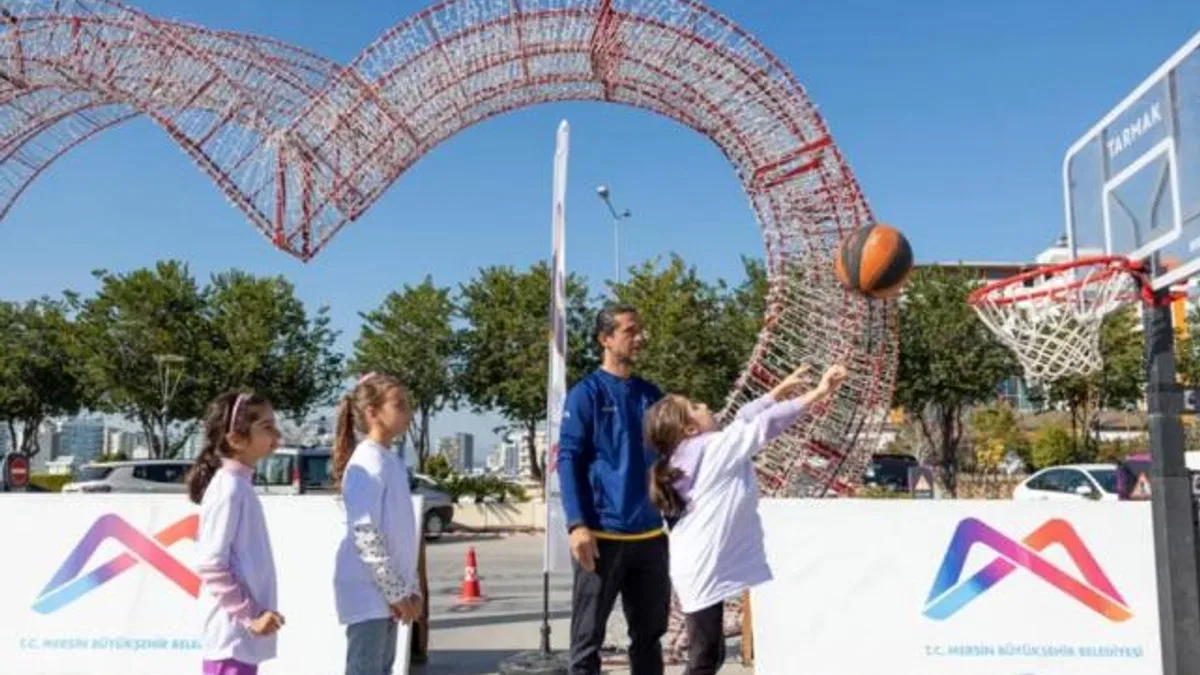 Sporbüs ile çocuklar eğlenceli tatil yaptı