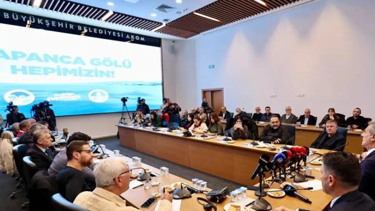 Sakarya’da Başkan Alemdar’dan Sapanca Gölü açıklaması