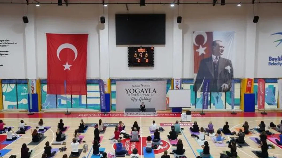 İstanbul Beylikdüzü’nde “Yogayla Beden Uyanışı” etkinliği