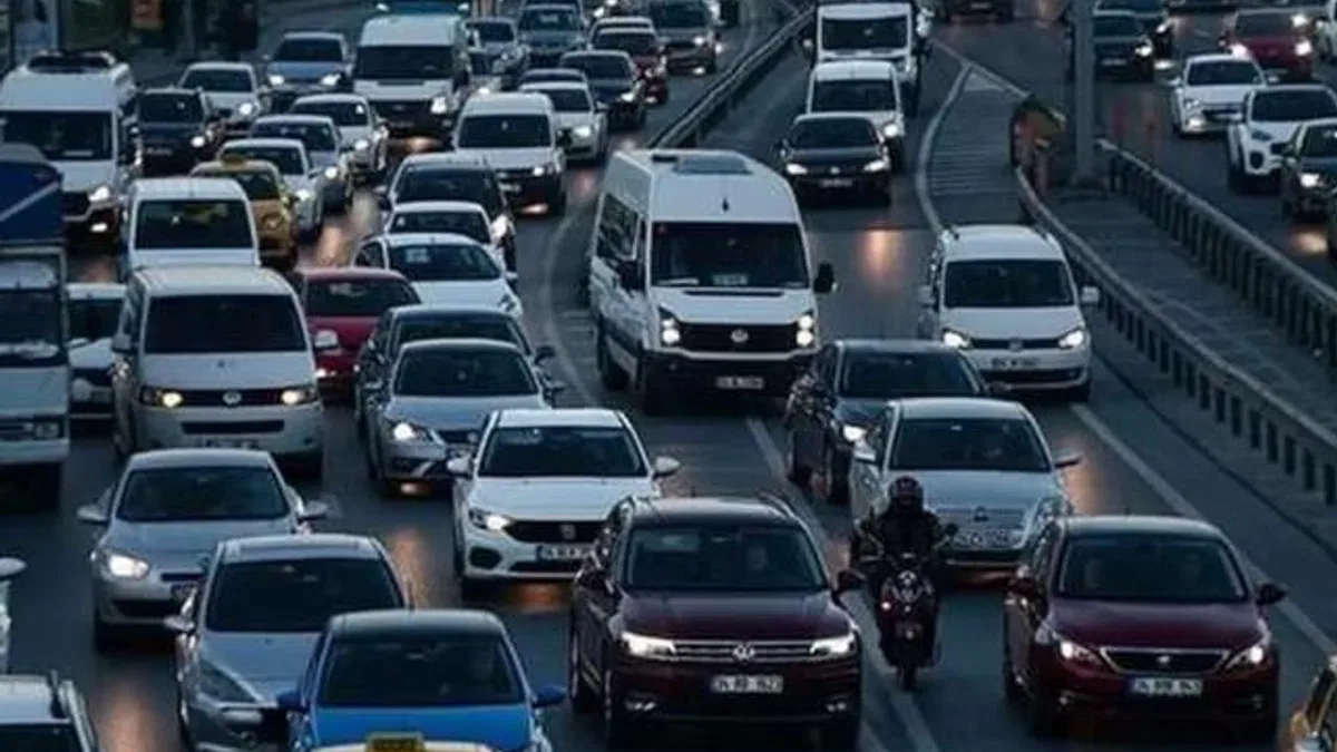 Trafiğe kayıtlı araç 32,3 milyona ulaştı… Motosikletler zirvede