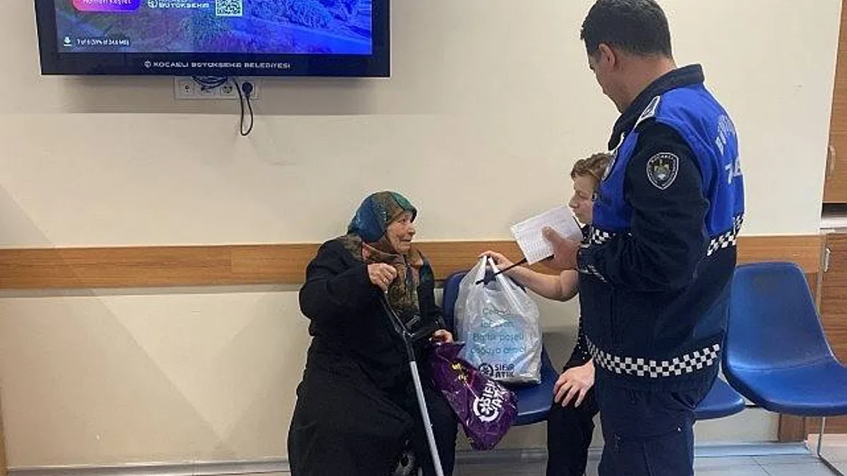 Fatma teyzenin imdadına Zabıta yetişti