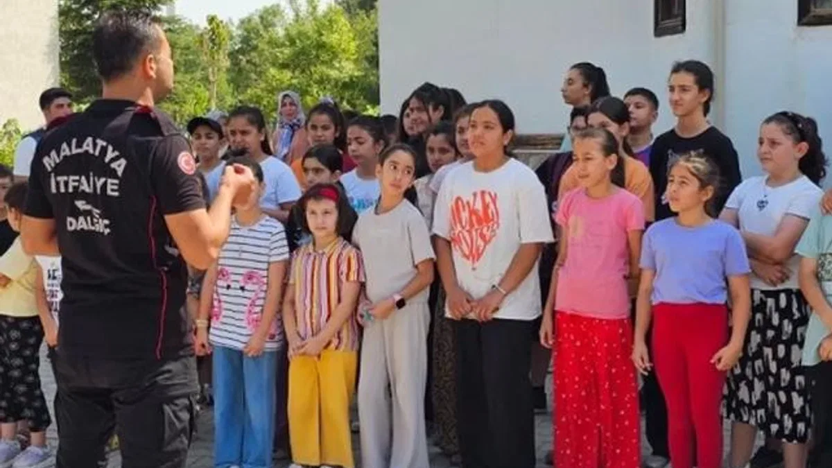 Malatya semt konaklarında deprem eğitimi
