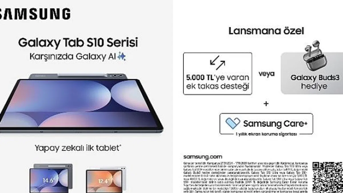 Samsung’dan yeni Galaxy Tab S10 Serisi tabletlerde lansmana özel kampanya
