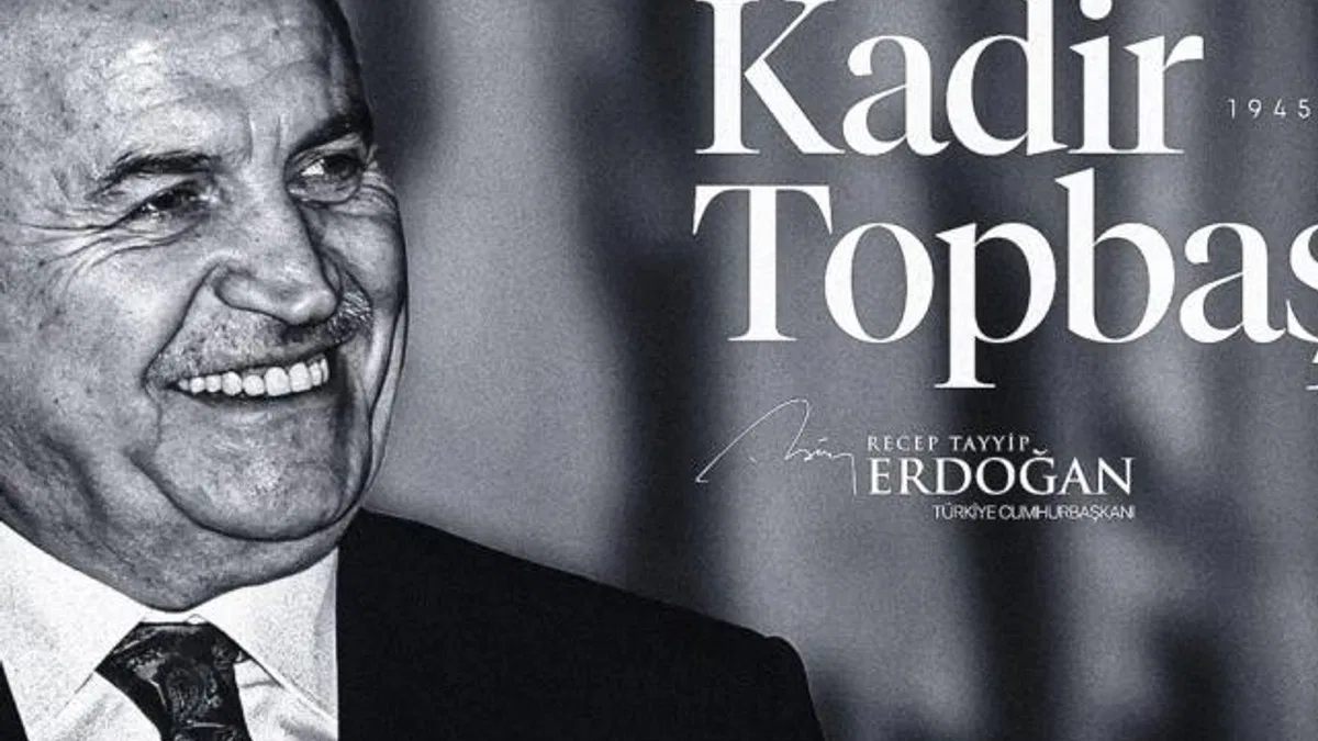 Cumhurbaşkanı Erdoğan’dan ‘Kadir Topbaş’ paylaşımı