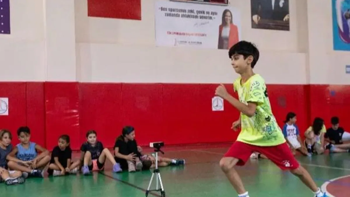 Karşıyaka’da örnek hizmet: Sportif yetenekler keşfediliyor