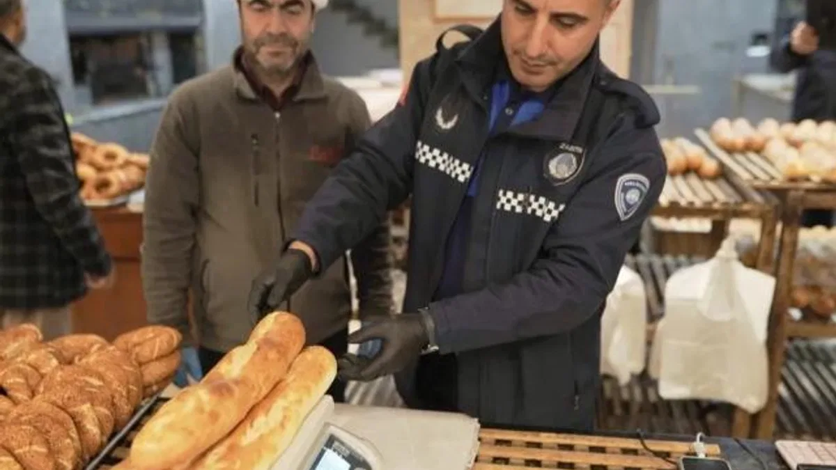 Kayseri Melikgazi zabıtasından fırınlara sıkı denetim