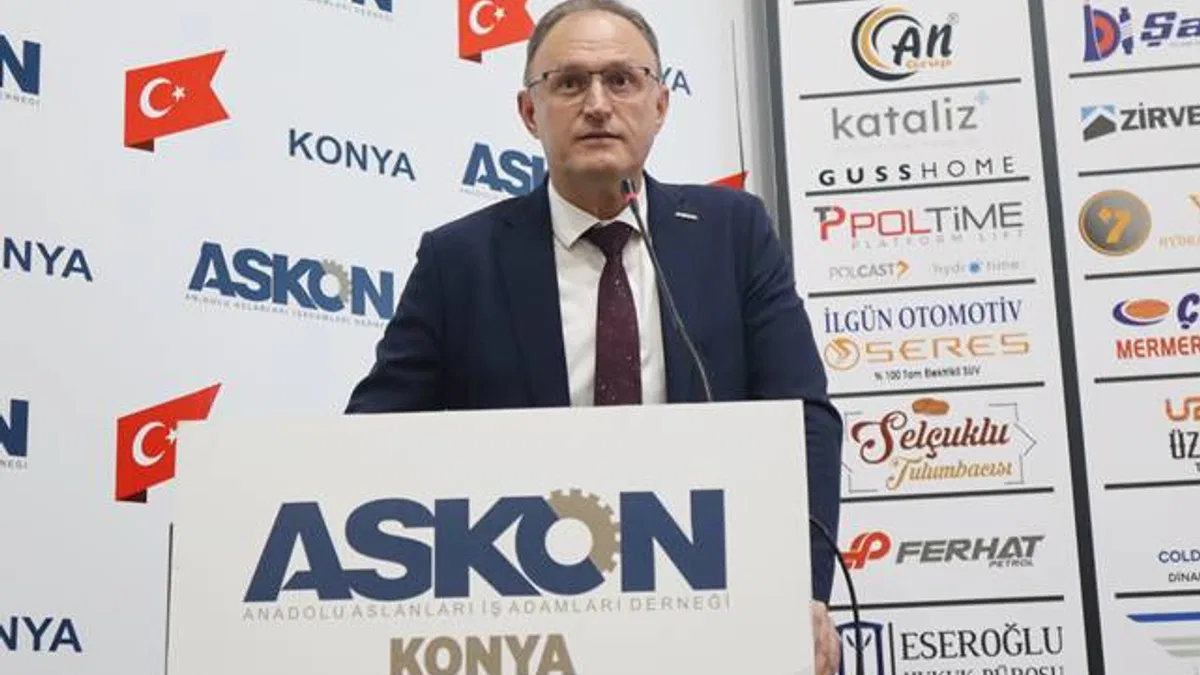 ASKON Konya Şube Başkanı Atilla Sinacı: ‘Konya’da Hedefimiz 10 Milyar Dolarlık İhracat’