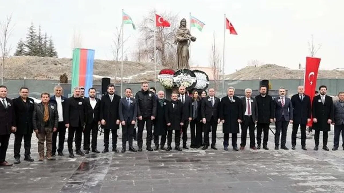 Hocalı şehitlerine Kayseri Talas’ta anma