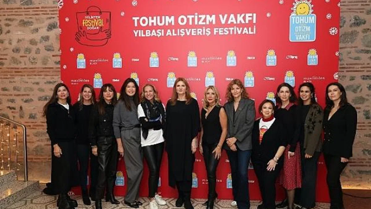 Tohum Otizm Vakfı’nın Geleneksel Yılbaşı Alışveriş Festivali Bu Sene “İyilikten Festival Doğar” Temasıyla 3 Aralık’ta Gerçekleşti!