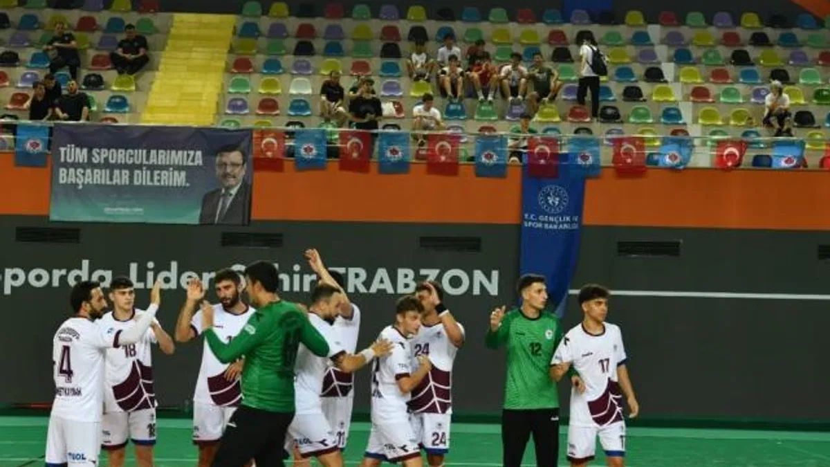 Trabzon Büyükşehir Hentbol Takımı, Ankara’yı ağırladı