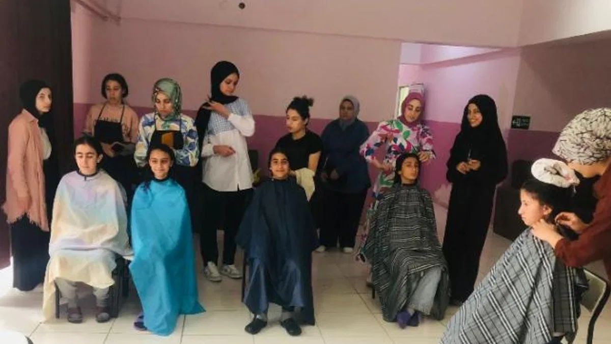 Yeşilli Halk Eğitim Merkezinden örnek proje