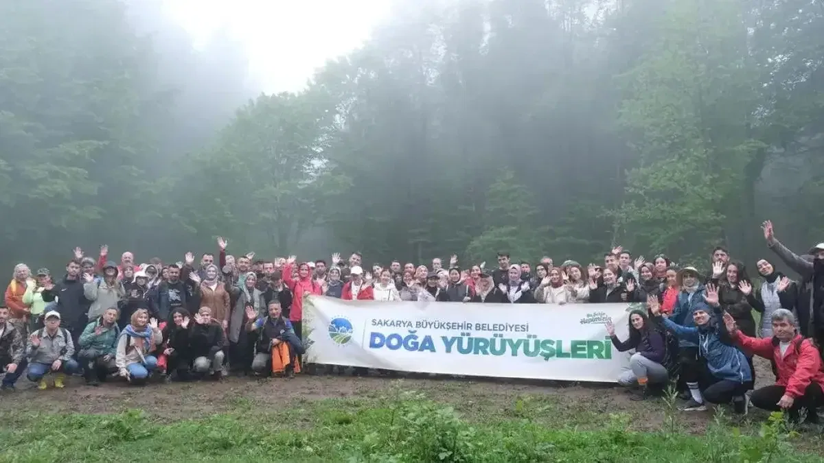 Sakarya Büyükşehir’den bahar yürüyüşlerine final