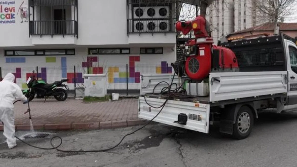 Kayseri Melikgazi’de haşeresiz yaz hazırlığı