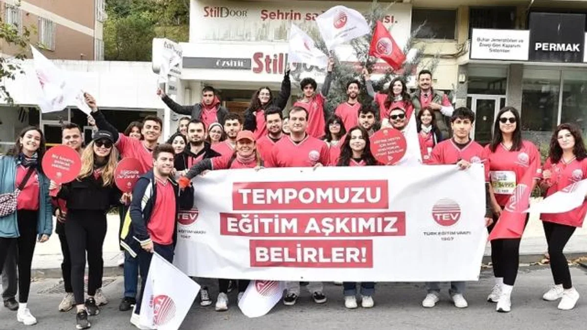 47. İstanbul Maratonu’nda ‘eğitimde dur durak yok’