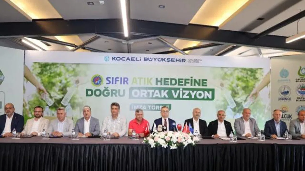 Kocaeli Büyükşehir’den ‘sıfır atık’ hamlesi