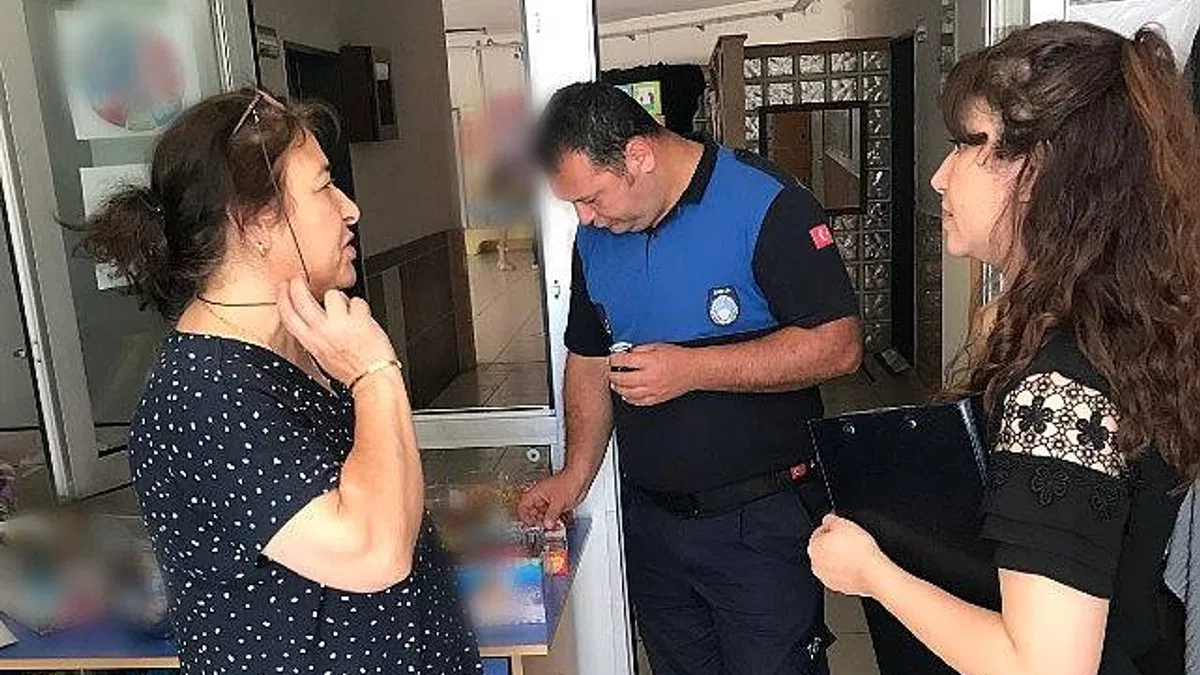 Zabıtadan okul kantinlerinde denetim