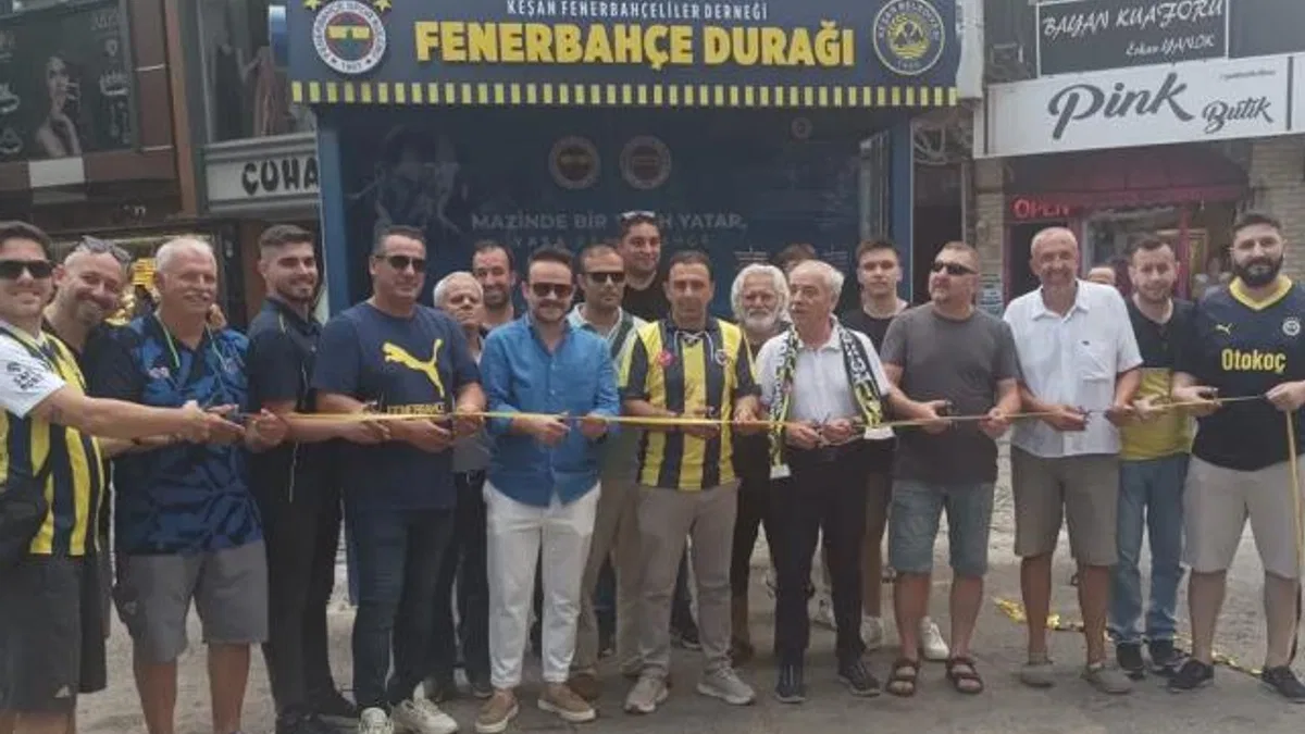 Keşan’da Fenerbahçeliler Derneği durağı açıldı