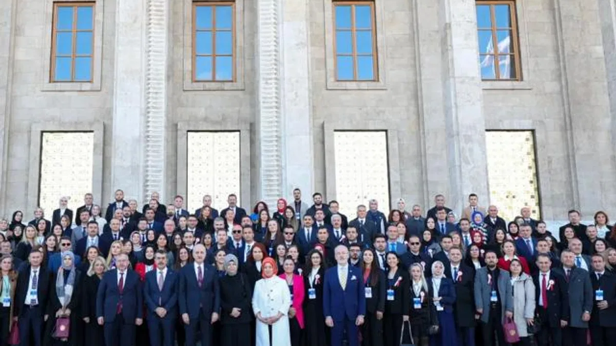81 ilden gelen öğretmenler TBMM’de ağırlandı