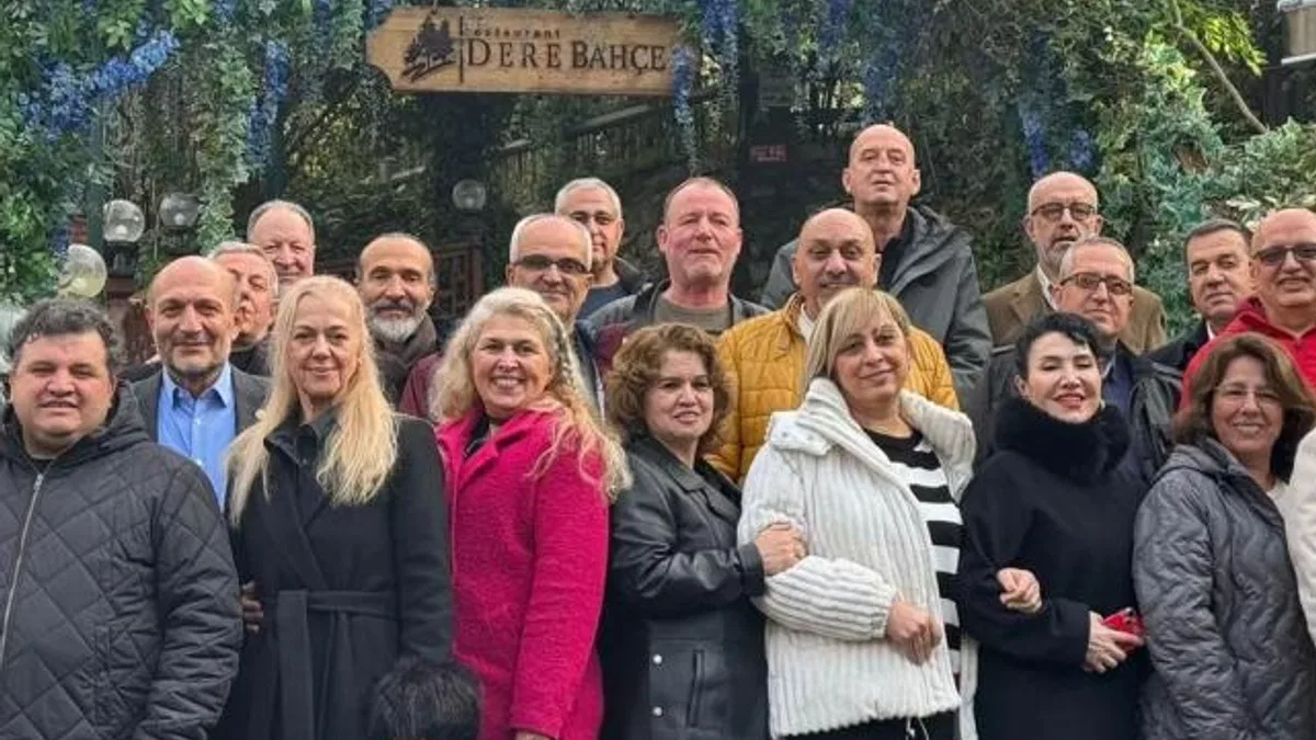 Bursa İnegöl Lisesi 50. yıl mezunları 40 yıl sonra buluştu