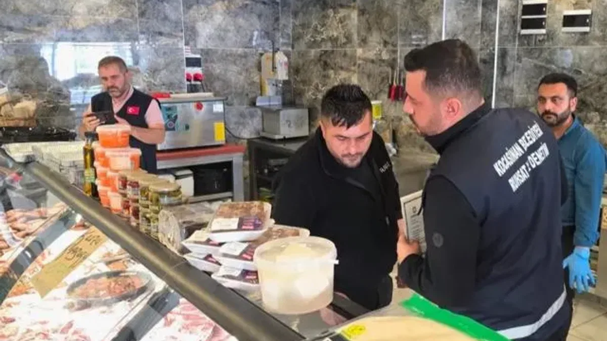 Kayseri Kocasinan’da bayram öncesi kasaplara sıkı denetim
